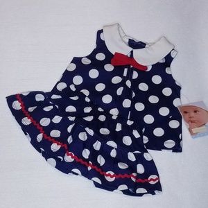 Two-piece shirt and skirt set